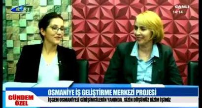 "Osmaniye İşgem Projesi" tekrar ORT - Özel Gündem programında.